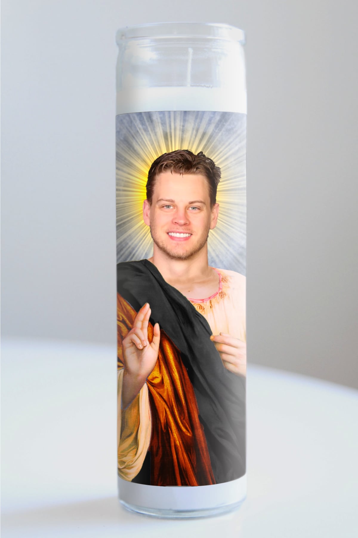 Joe Burrow Prayer Candle 