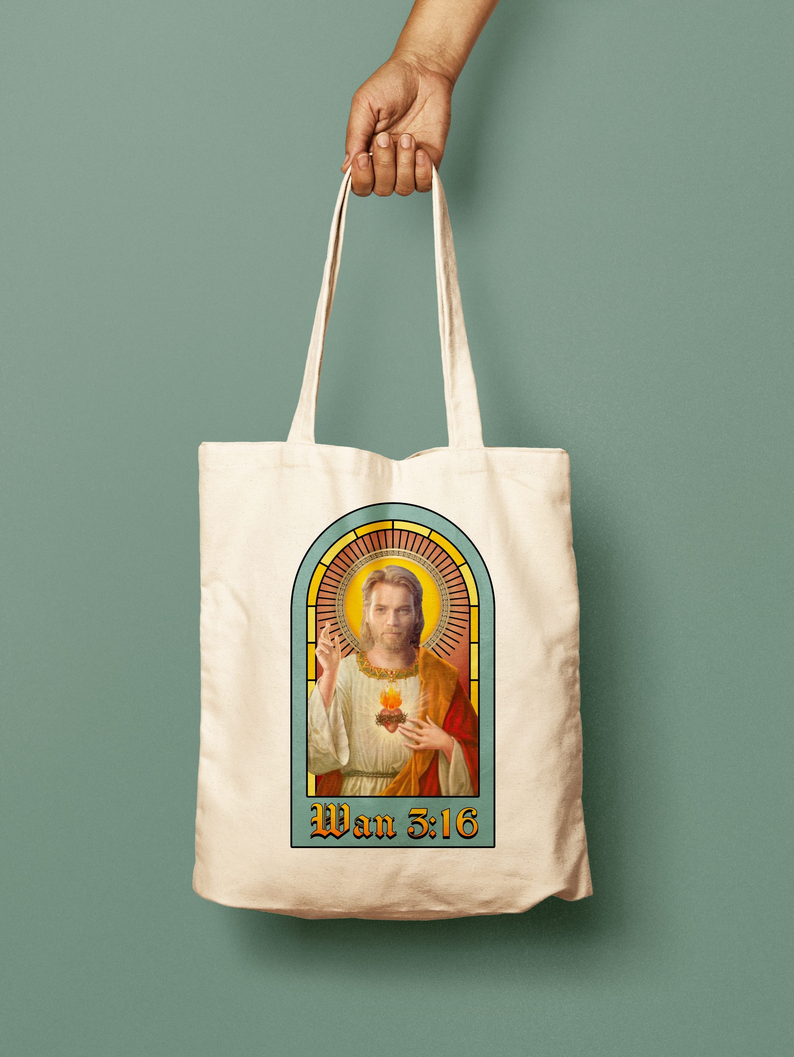 Obi-Wan 3:16 Tote Bag – Illuminidol