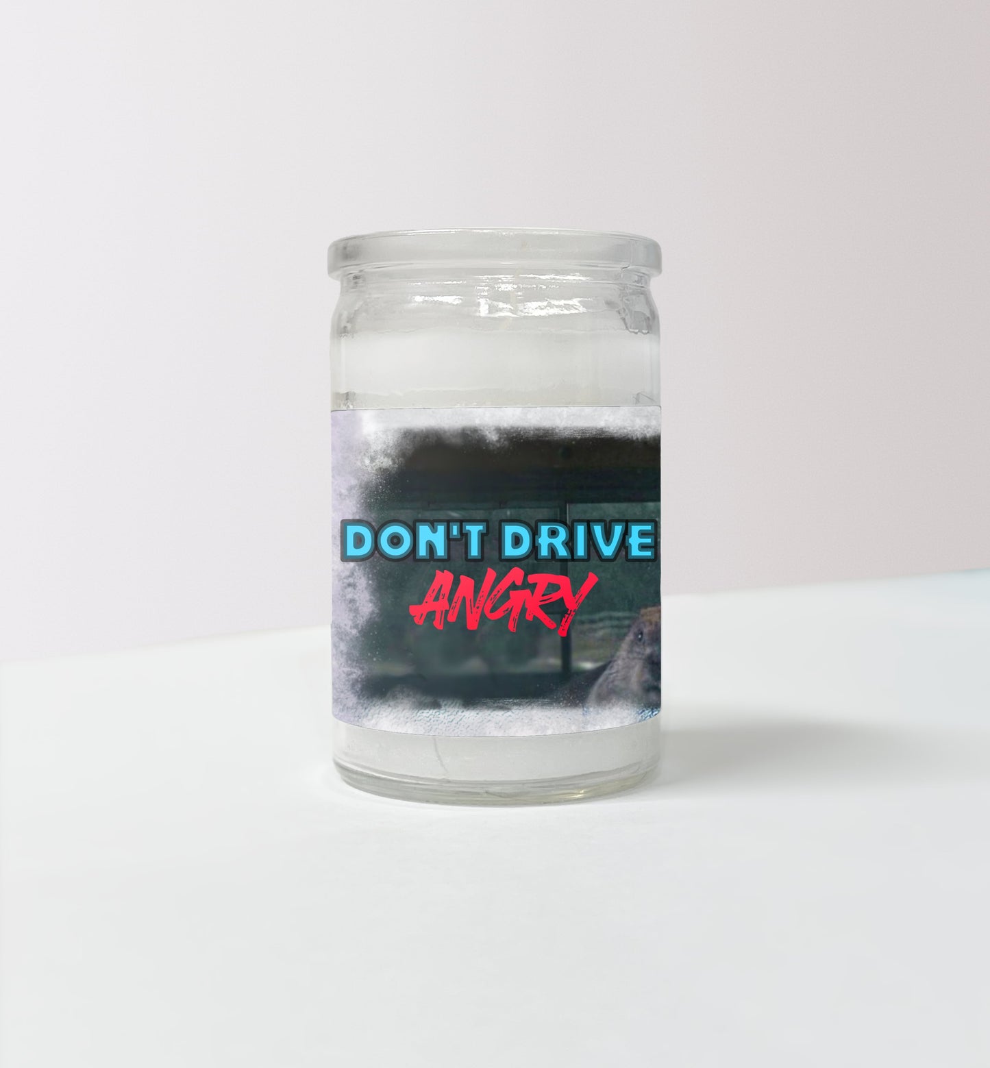 Bill Murray Don't Drive Angry Mini Candle